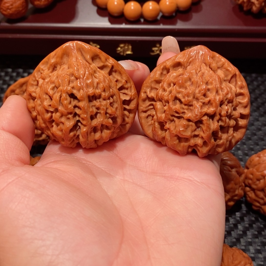 文玩核桃把件官帽