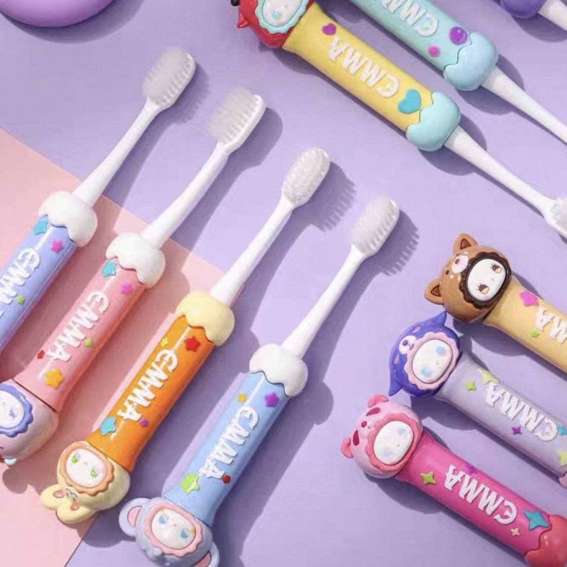 【直播代拆】EMMA动物牙刷玩具实用趣味性潮玩盲盒摆件