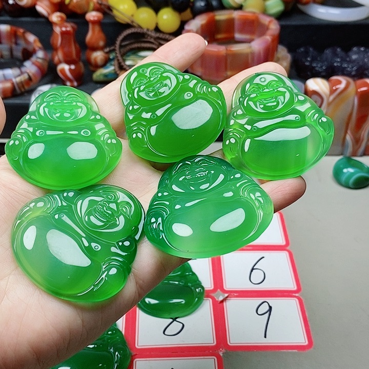 未镶嵌吊坠(不含链)玛瑙/玉髓花****来