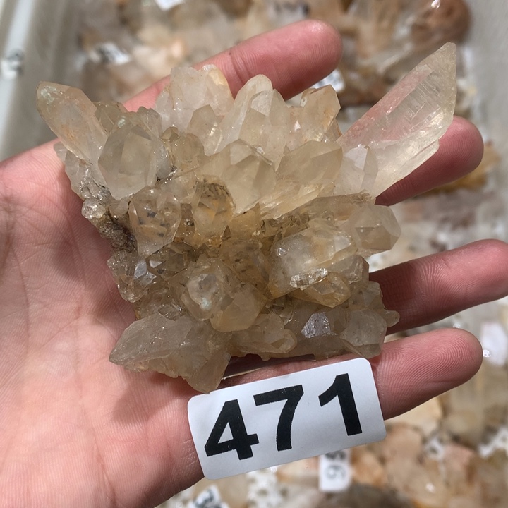 水晶水晶簇未镶嵌