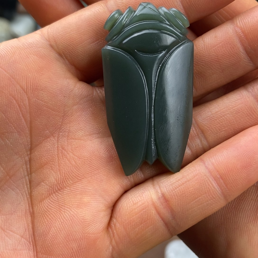 和田玉挂件未镶嵌