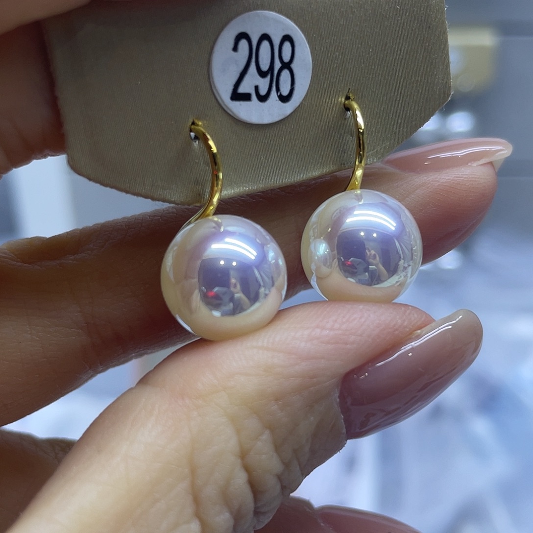 淡水珍珠耳饰未镶嵌