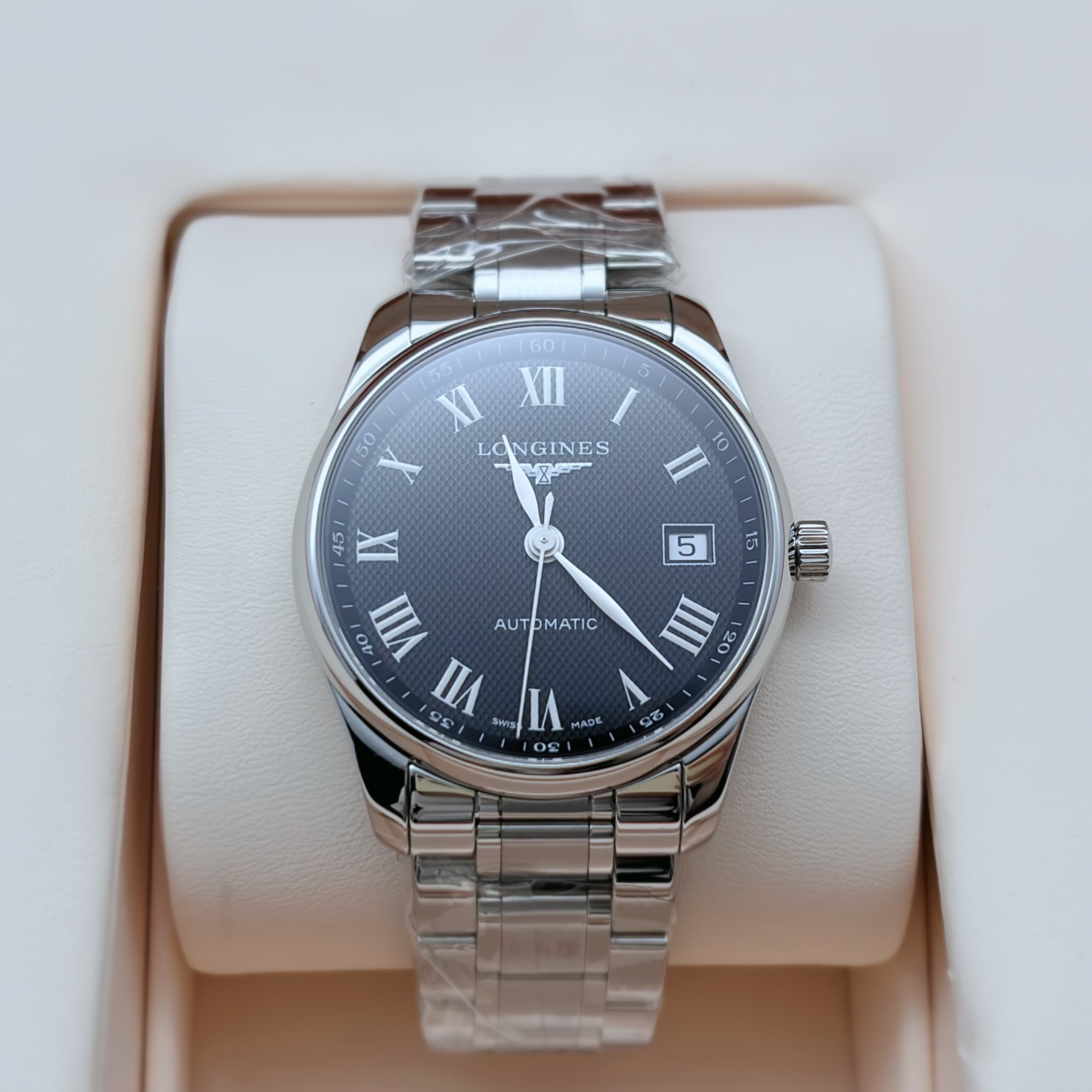 95新 Longines/浪琴 制表传统/单表/36MM/自动机械/公价15400