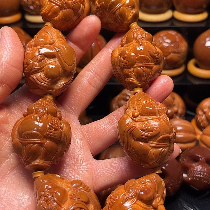 橄榄核手串/手链清**镇直播间219