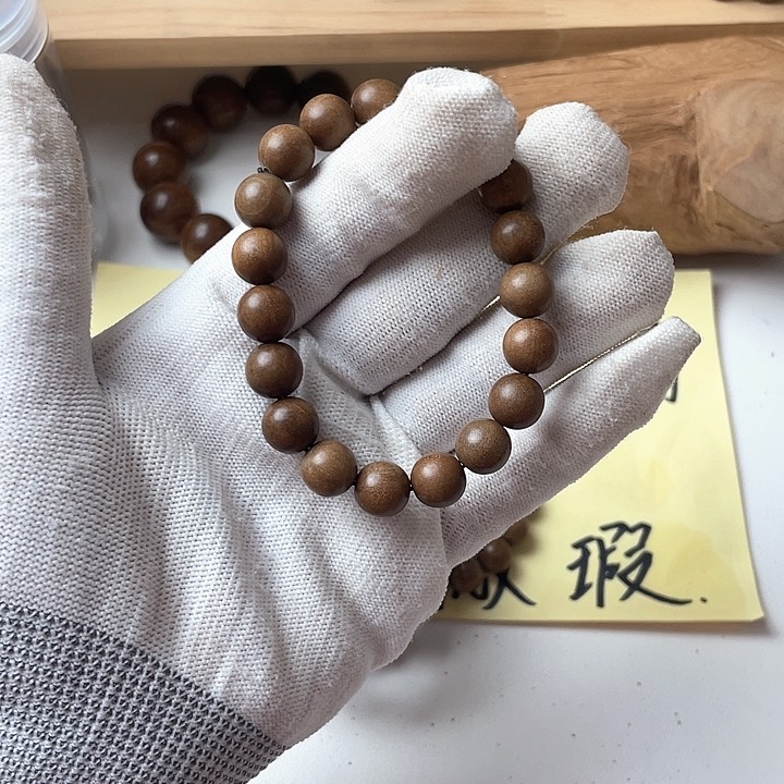 檀香木无事牌檀香木1.0/19单圈微暇