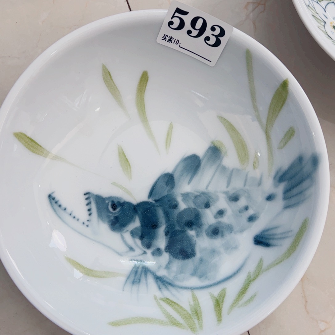 瓷片景德镇陶瓷手工手绘制作