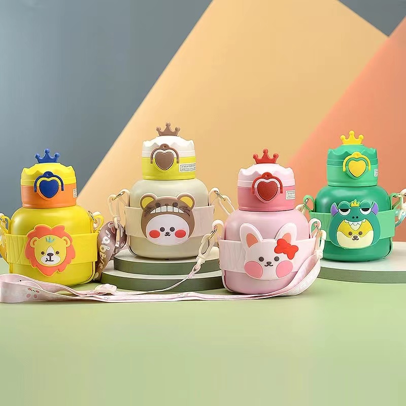 儿童新款胖墩保温吸管杯R1938