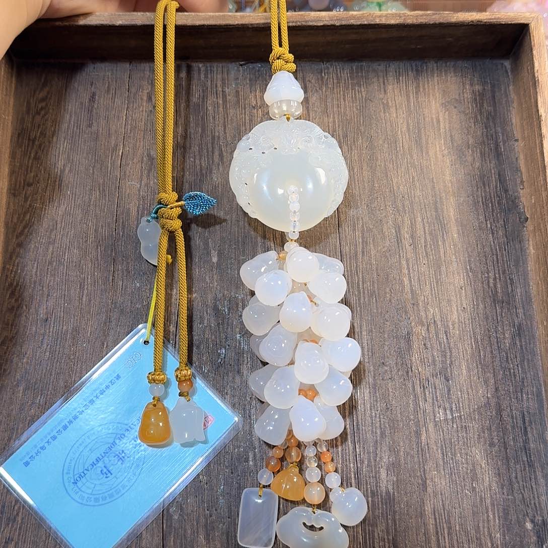 玛瑙/玉髓挂件未镶嵌