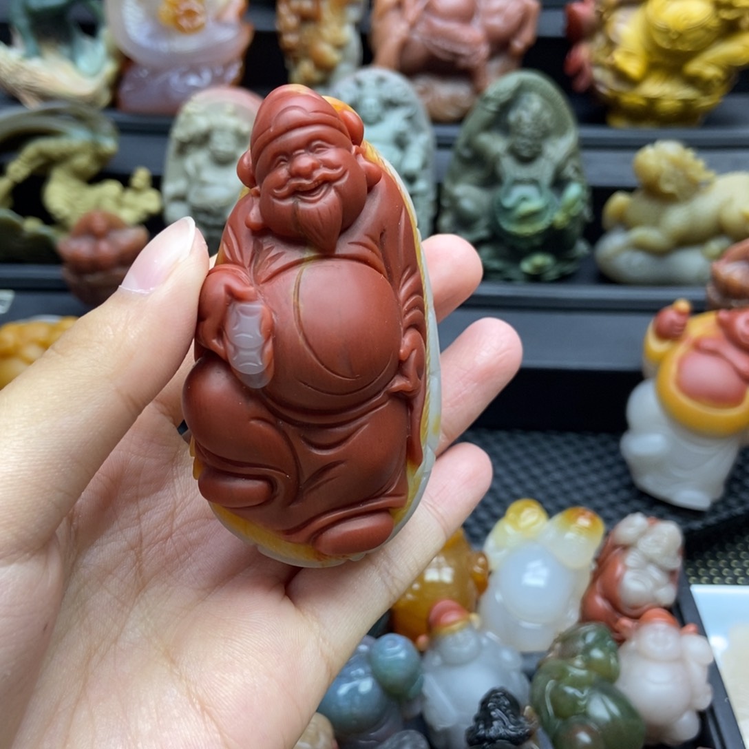晟***泽石英质玉摆件/手把件/挂件未镶嵌