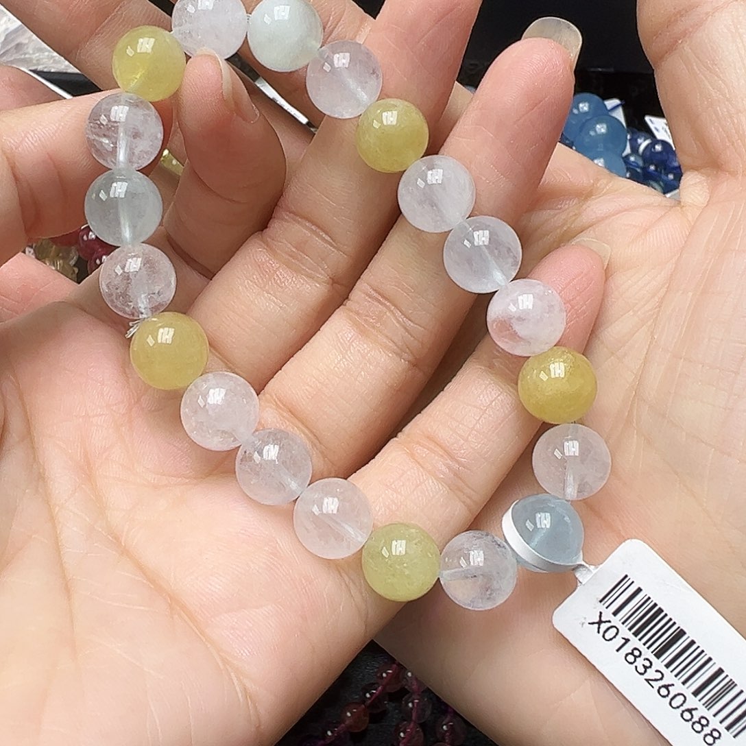 未镶嵌手链水晶多样性发一