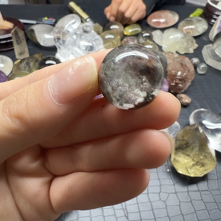 未镶嵌珠宝半成品水晶33水晶