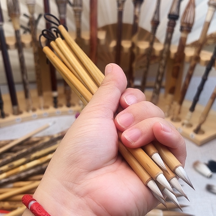 10支小楷纯狼羊兼毫