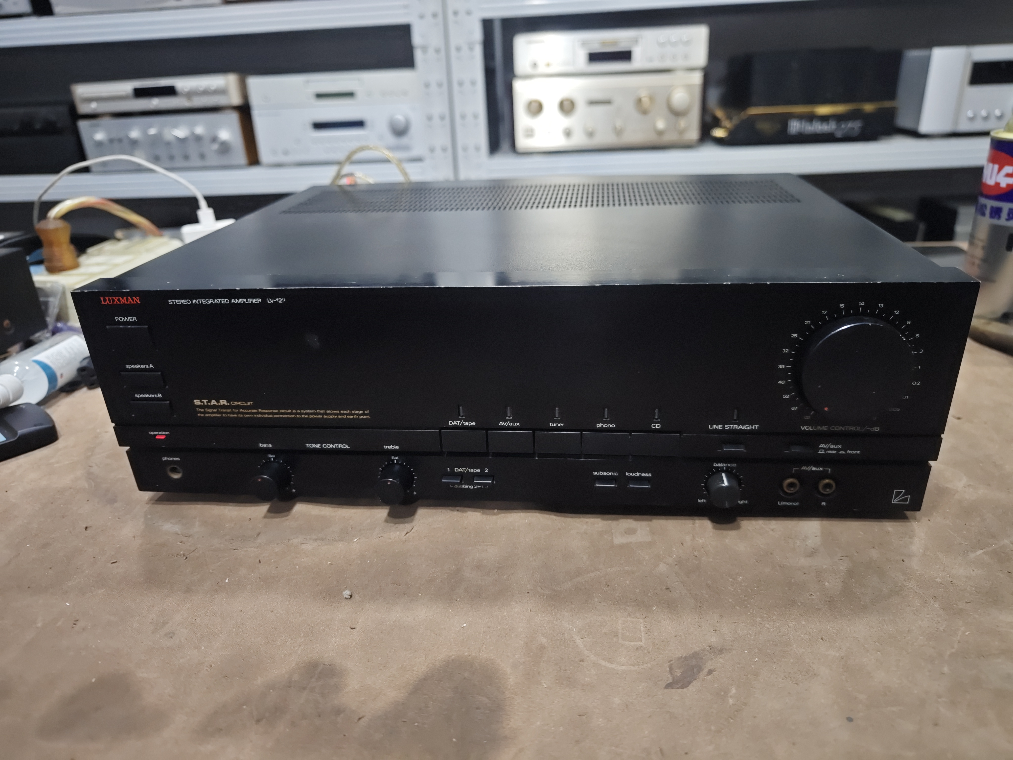 8新  力士纯功放机LV-122正常不包邮不退换货