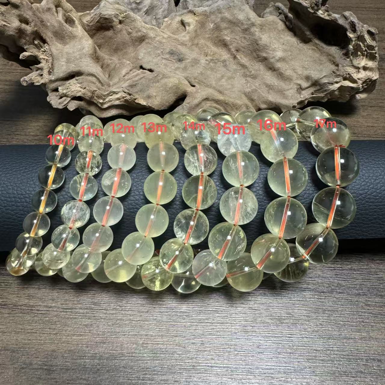 【云上水晶】Z71 东海105矿口宝石黄黄水晶手串 多样性发其一