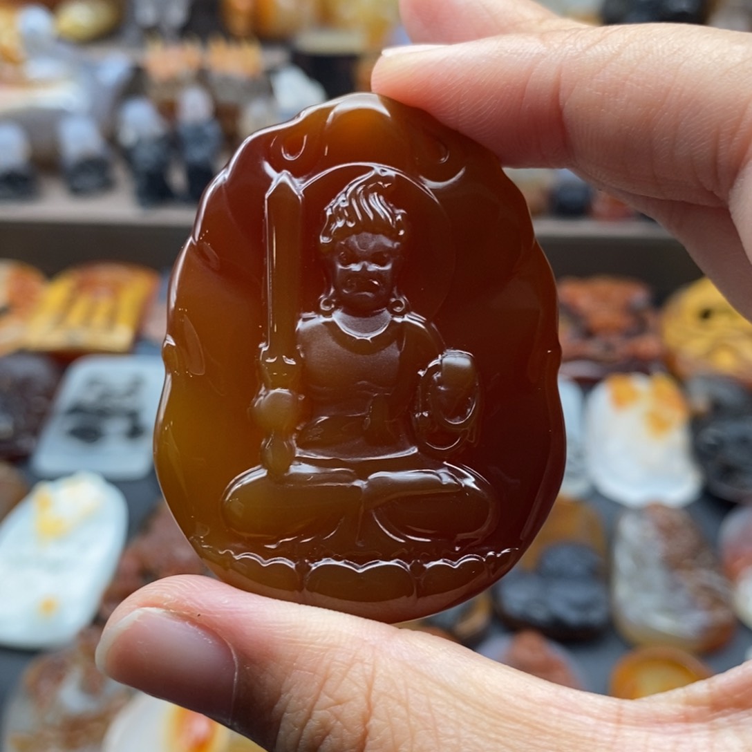 玛瑙/玉髓吊坠(不含链)未镶嵌