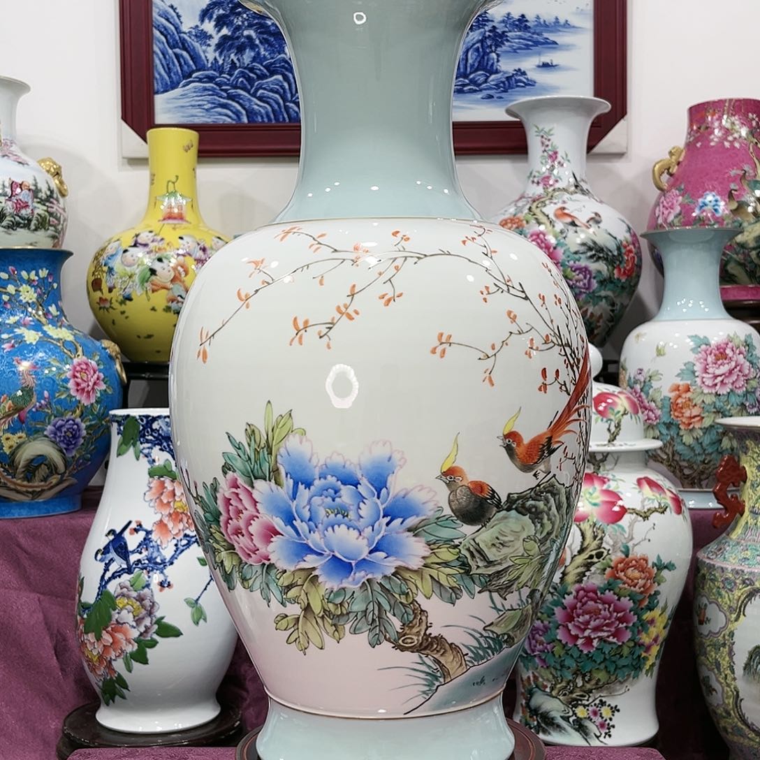 摆件春****5景德镇陶瓷艺术