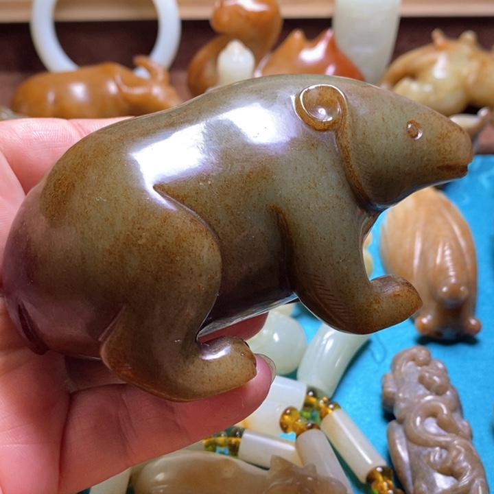 和田玉挂件未镶嵌