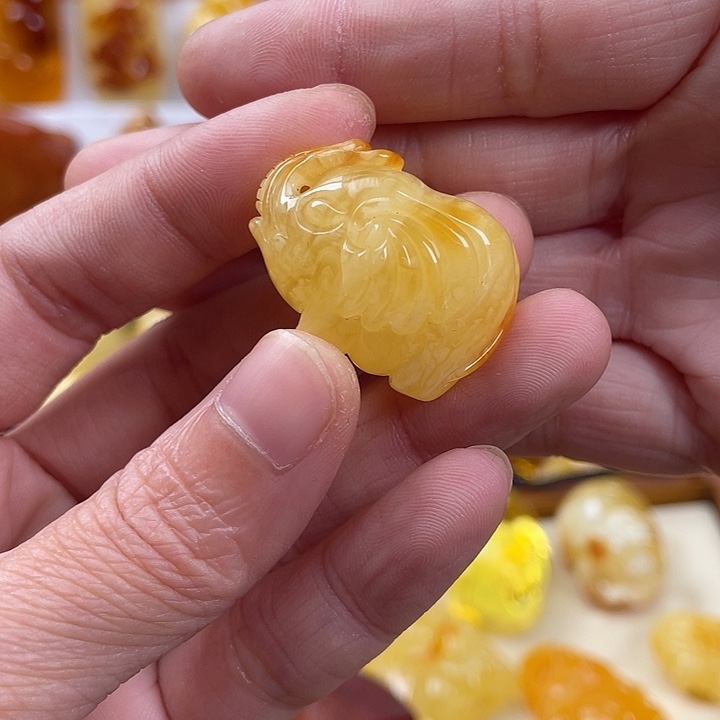 蜜蜡项链未镶嵌6克