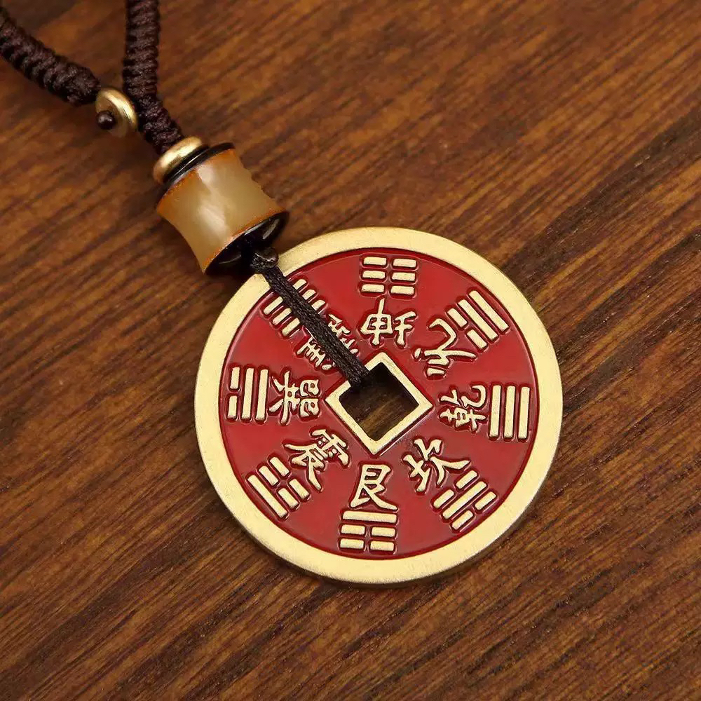 非金属锦纶吊坠 高档精美山鬼花钱吊坠