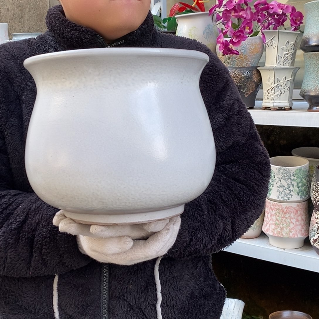 紫砂花盆口25高22福利