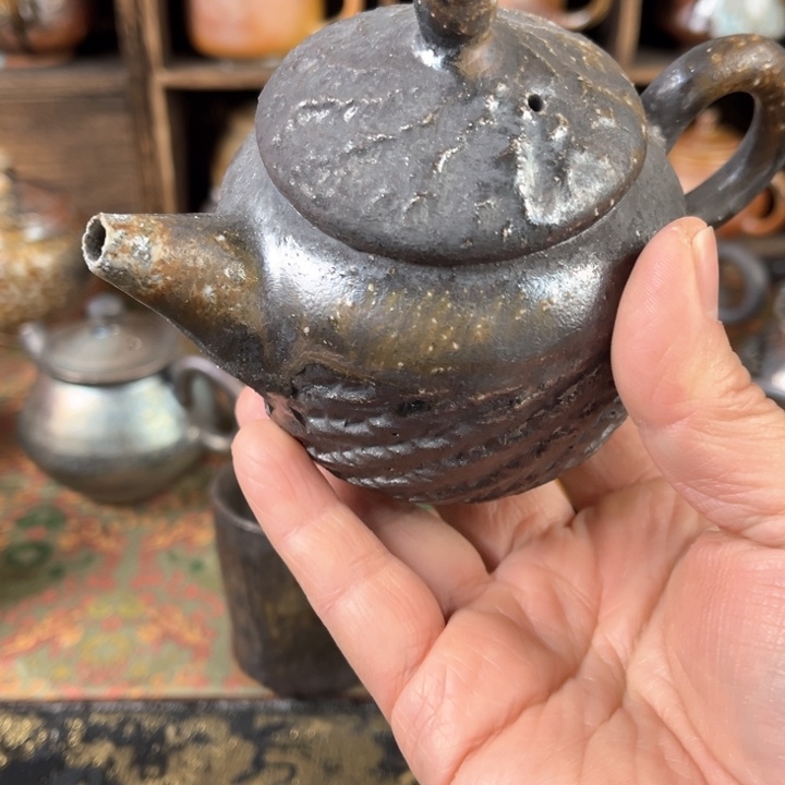 杯柴烧茶器主人壶壶