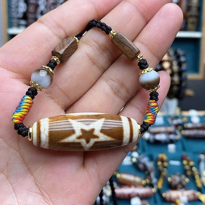 玛瑙/玉髓颈饰合金老*刘