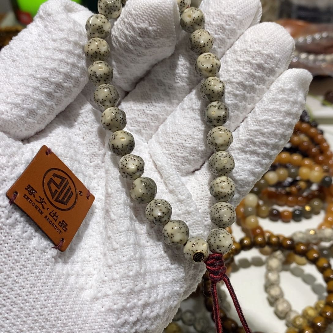 星月菩提手串尺寸8.7