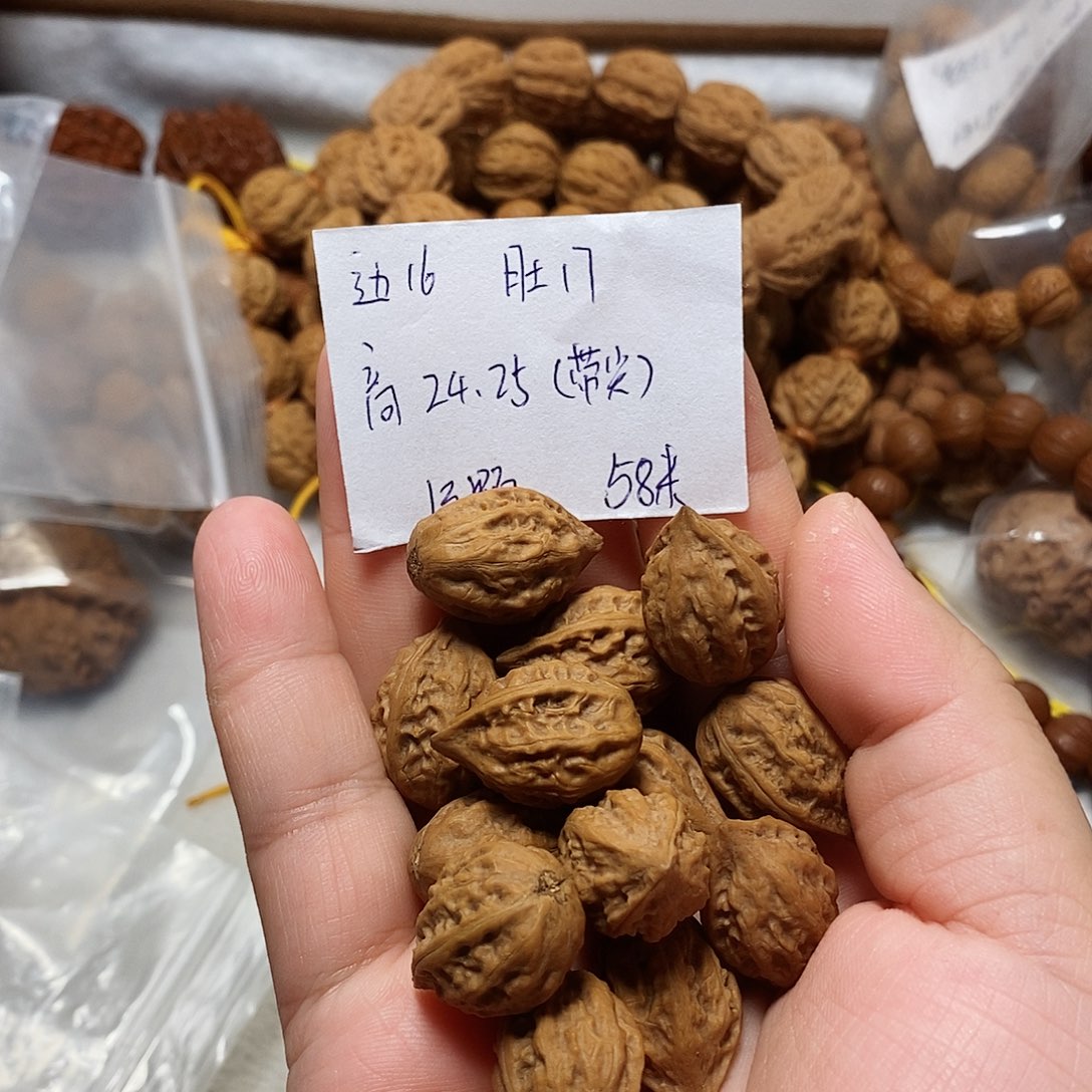 核桃手串/手链小八棱单圈