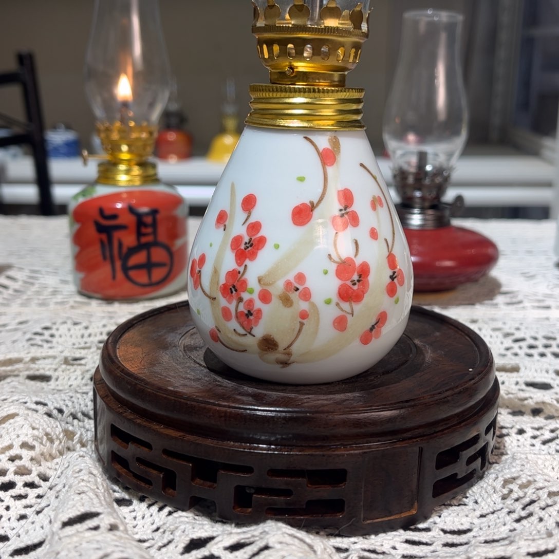 摆件景德镇陶瓷香薰灯