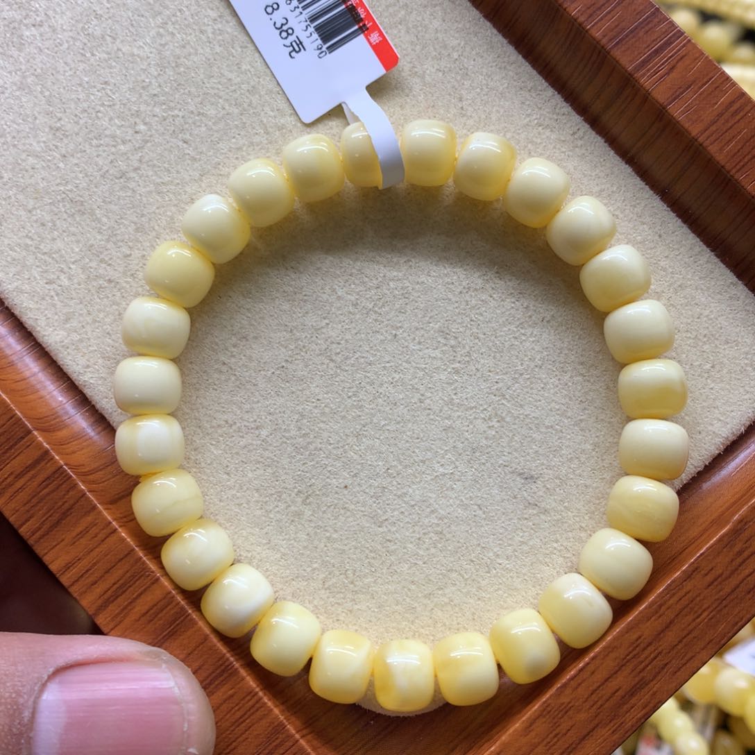 蜜蜡手链未镶嵌蜜蜡