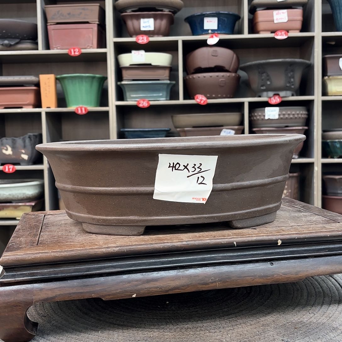 紫砂花盆紫砂的颜色很好看