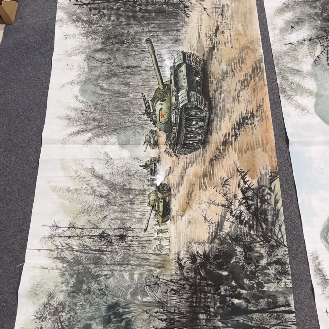 国画LT国画单幅任发