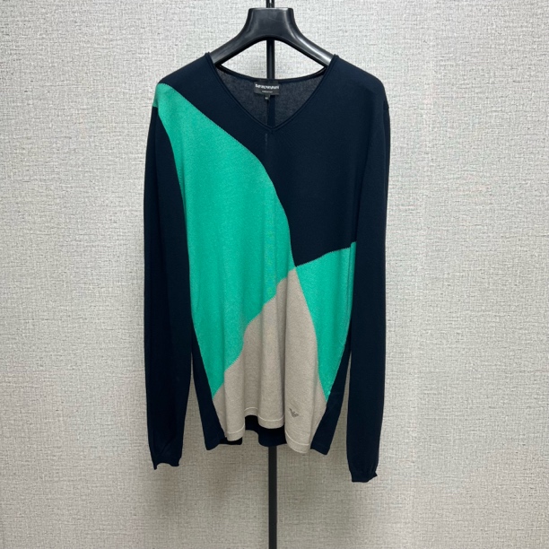 全新未使用 GIORGIO ARMANI/阿玛尼 EA男士休闲长袖上衣/A4000