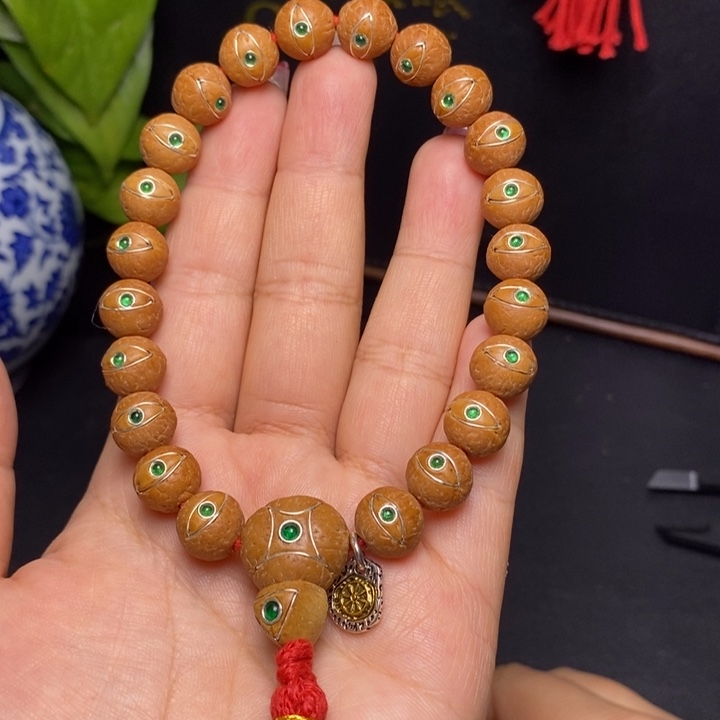 凤眼菩提手串尼泊尔