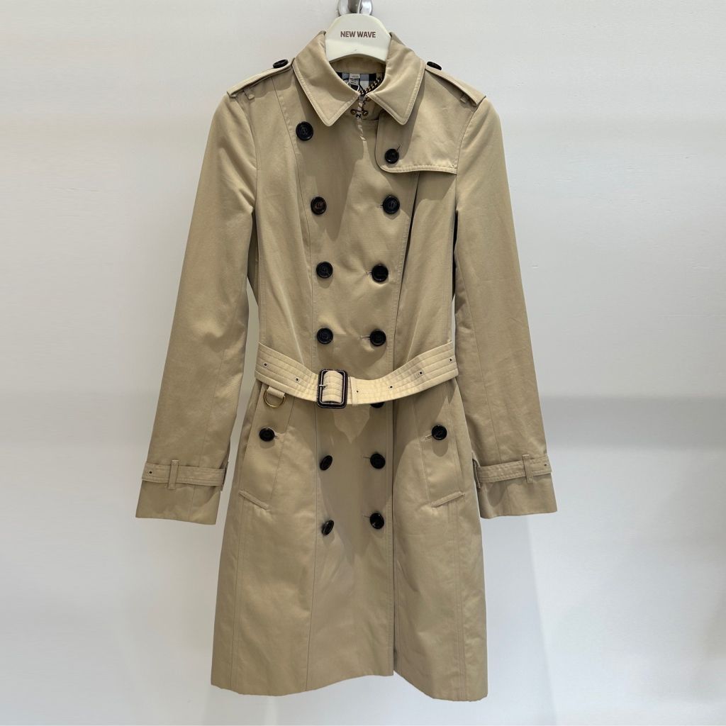 99新 BURBERRY/博柏利 海囤/巴宝莉风衣/36码/nw44856