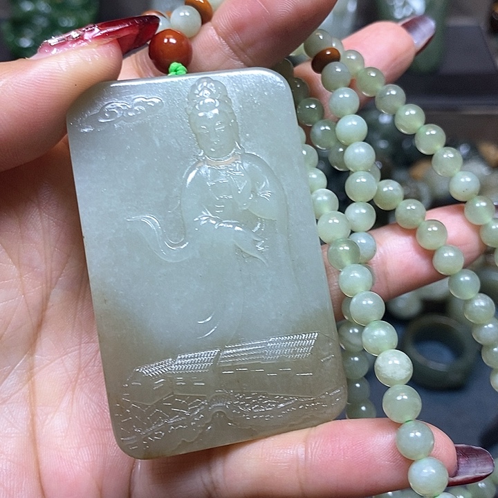 和田玉挂件未镶嵌