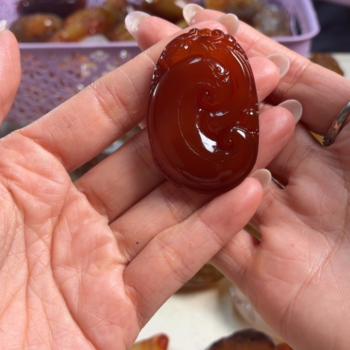 未镶嵌吊坠(不含链)玛瑙/玉髓