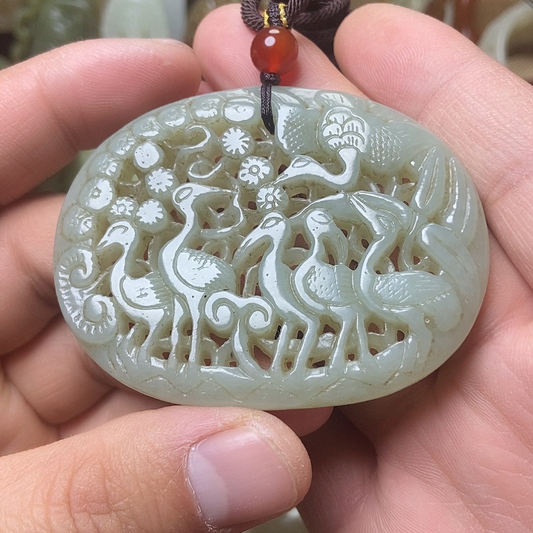 和田玉挂件未镶嵌