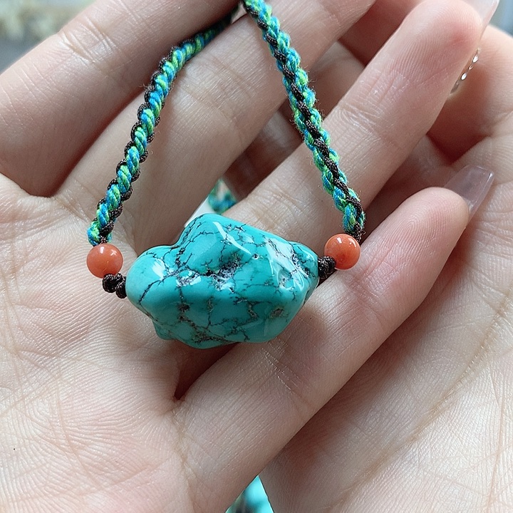 绿松石珠宝奇石未镶嵌