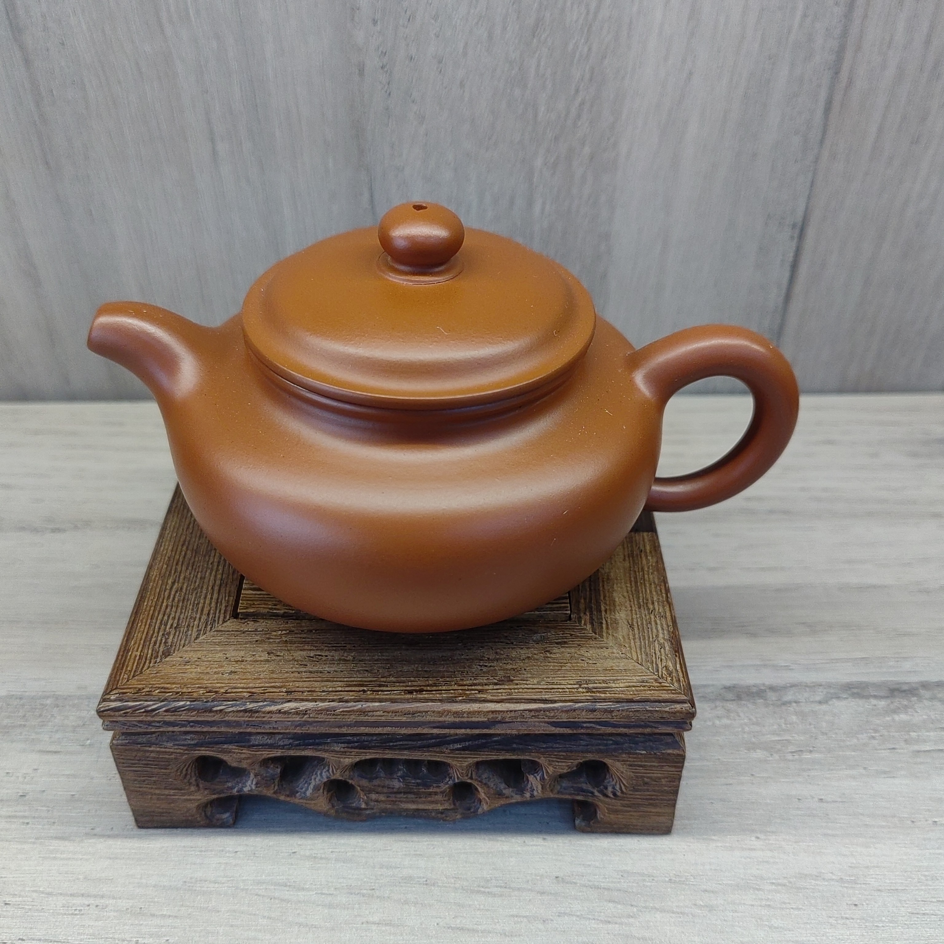 景韵鸿鹄红泥仿古