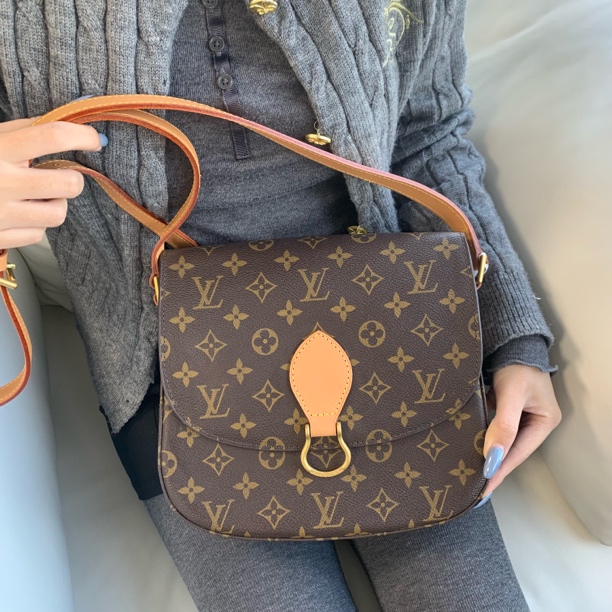 修复品LouisVuitton/路易威登 XM/经典老花大号马蹄包/KH12126850