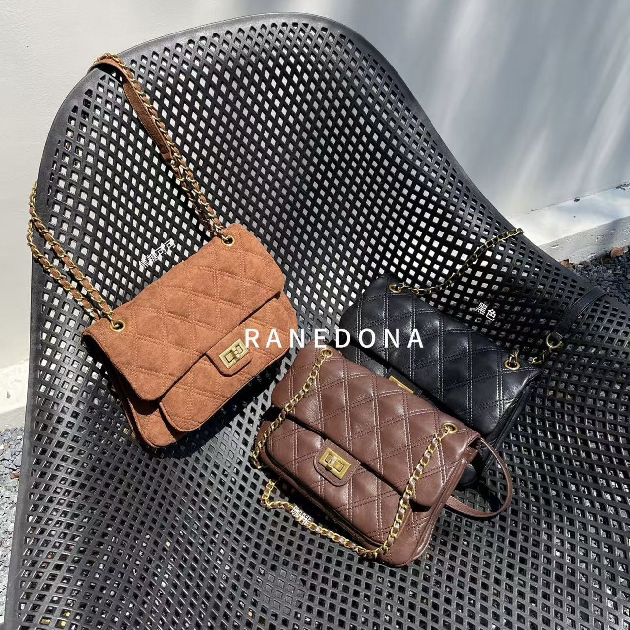 【401-450编码】焦糖可可单肩女包轻奢小众设计感时尚百搭潮流韩版