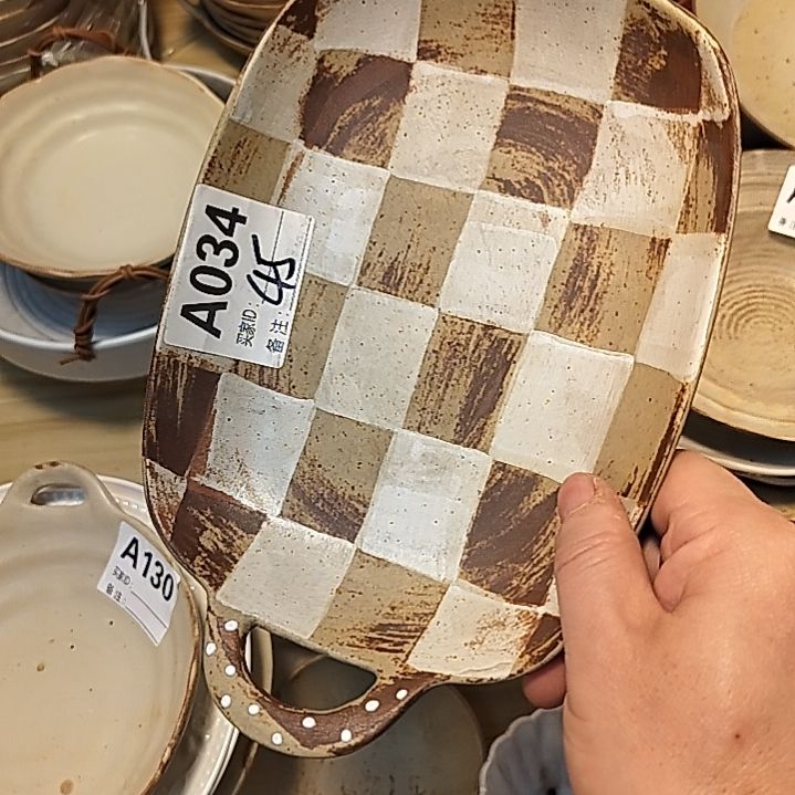 瓷片正品粗陶双耳一个