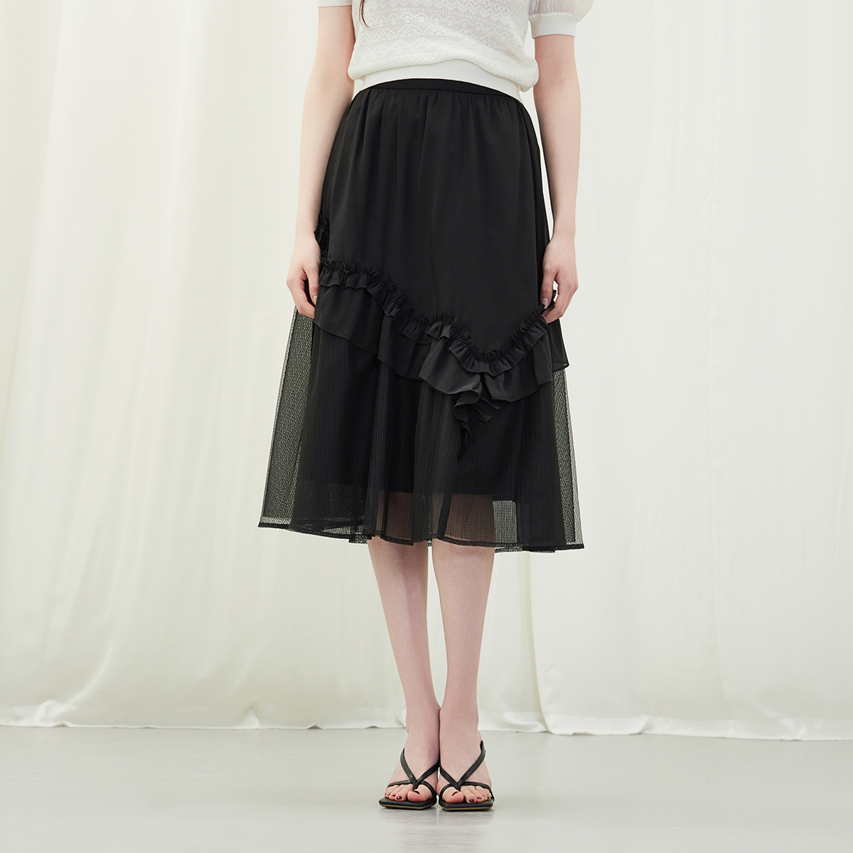 【尚雅】佳人苑半身裙女夏季新款J426013