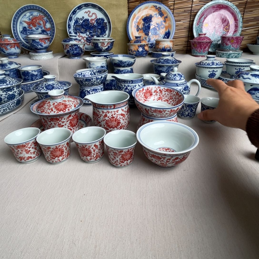 景德镇瓷器精品8件套