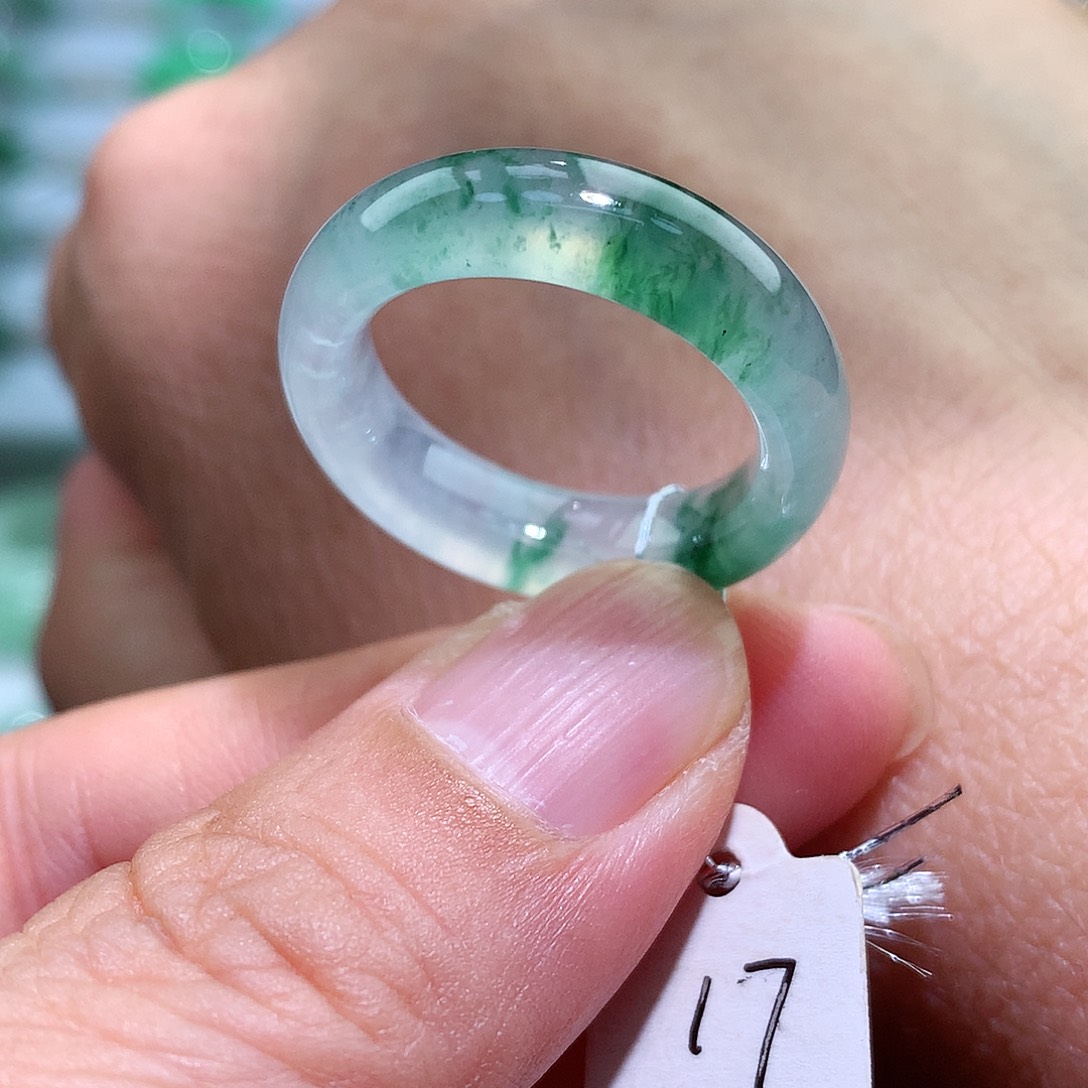 翡翠戒指未镶嵌17号