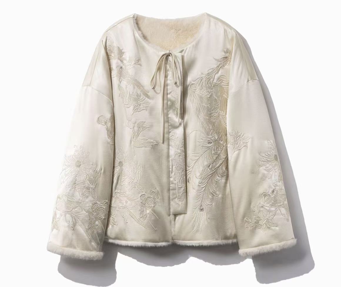 【云凤】冬季2025新款新中式上衣女装国风气质显瘦外套