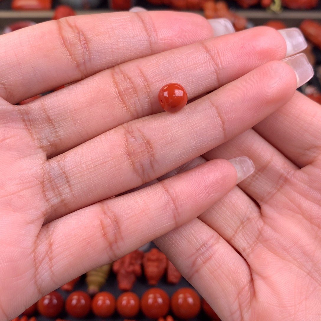 南红玛瑙未镶嵌老型7+