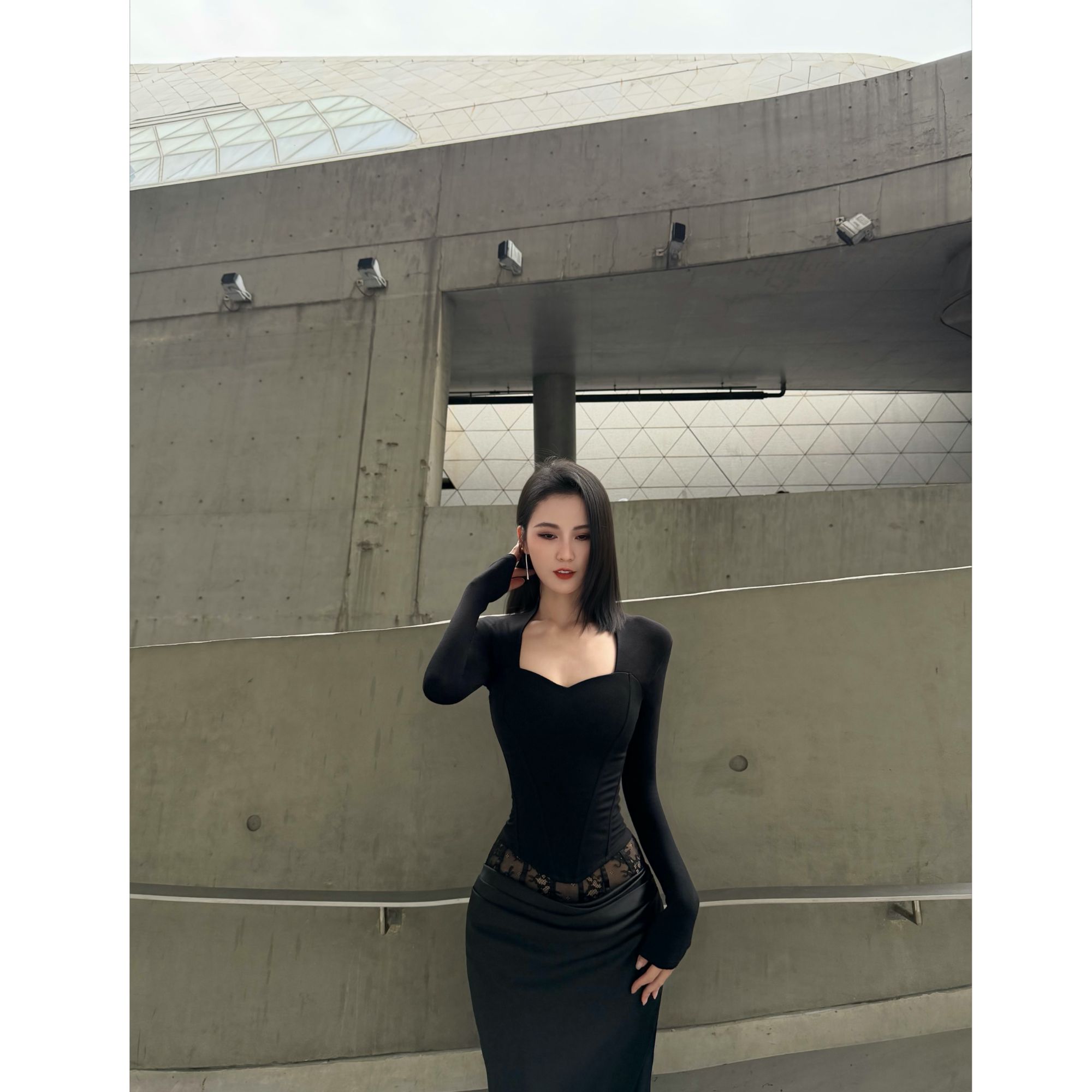 BETTER ME 重磅秋冬加绒性感立体鱼骨束身抹胸修身显瘦内搭上衣