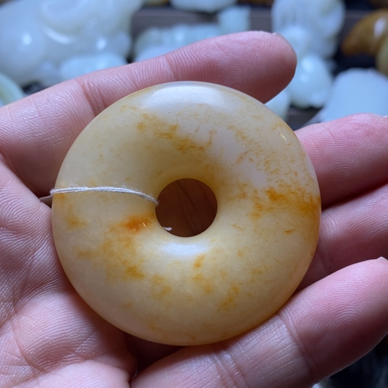 【闪购商品】和田玉（糖玉）颈饰未镶嵌